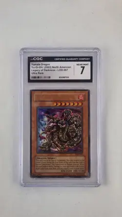 LOD-067. Yu-Gi-Oh! Yamata Dragon 2003 Card North American Legacy Of Darkness. - Image 1