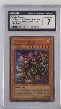 LOD-067. Yu-Gi-Oh! Yamata Dragon 2003 Card North American Legacy Of Darkness. - Image 3