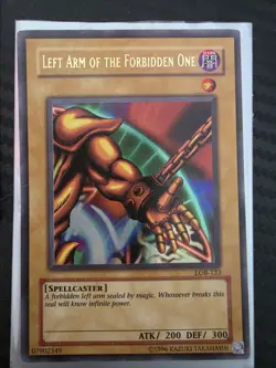 Exodia the Forbidden One (Full Set) Ultra Rare LOB-120-124 All NM/VLP+ - Image 4
