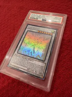 2015 YUGIOH 1ST ED CROS-EN046 CLEAR WING SYNCHRO DRAGON GHOST PSA 10 - Image 3