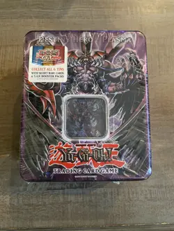 Yugioh Destiny Hero Plasma 2007 GX Collectible Tin Sealed - Image 1