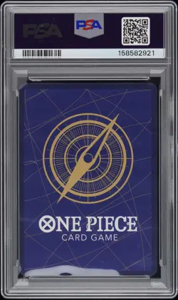 2022 ONE PIECE OP01-ROMANCE DAWN MANGA ALTERNATE ART #120 SHANKS PSA 10 - Image 2