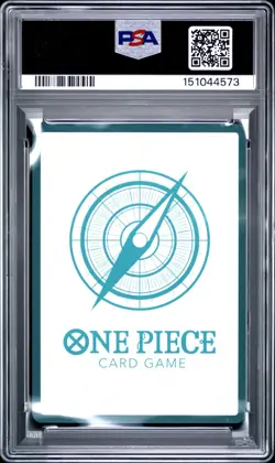 One Piece Don!! Card Alternate Art Gold OP13 PSA 9 Mint - Image 2