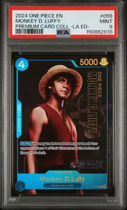 2024 ONE PIECE PREMIUM COLLECTION -LIVE ACTION EDITION- MONKEY D. LUFFY PSA 9 - Image 1