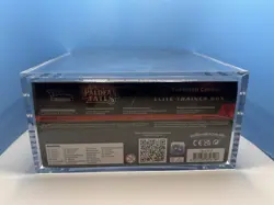 Paldean Fates Pokemon Center Elite Trainer Box ETB - New & Sealed + ACRYLIC CASE - Image 4
