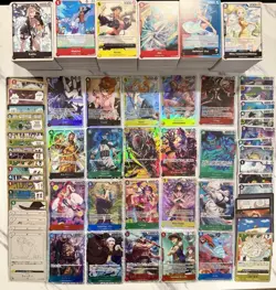 Massive Rare One Piece 1,000 Card Lot W/ Foils, Alternate Arts & More Near Mint - Image 3