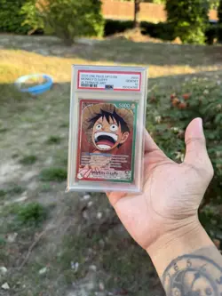 PSA 10 - Monkey.D.Luffy - Leader Alternate Art OP13-001 One Piece CCG EN - Image 3