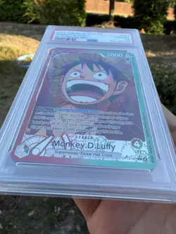 PSA 10 - Monkey.D.Luffy - Leader Alternate Art OP13-001 One Piece CCG EN - Image 4
