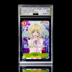 One Piece Chinese Stussy SR Alt Art OP13-110 Heroines Edition AGS 10 - Image 1