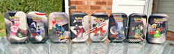 POKEMON TCG SCARLET & VIOLET BLACK BOLT & WHITE FLARE UNOVA MINI TIN X8 ART SET 196214114173 - Image 1