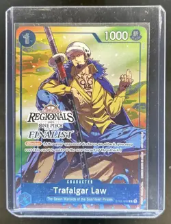 2024 One Piece Offline Regionals Finalist Event Trafalgar Law Promo #ST03-008 - Image 1
