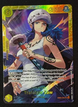 Trafalgar Law SEC EB03-062 Secret Rare One Piece CCG Heroines Edition - Image 3