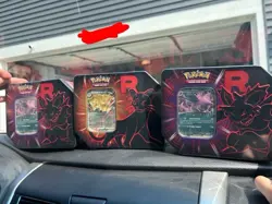 Pokemon TCG Team Rocket Tins Sealed- Full Art Set (15 Packs) - Image 2