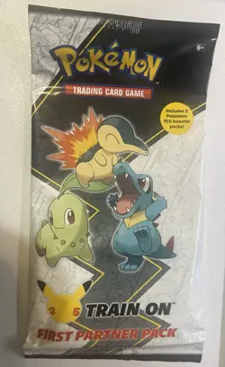 Pokemon First Partner Pack 3 Jumbo Cards 2 Boosters sealed - Image 1