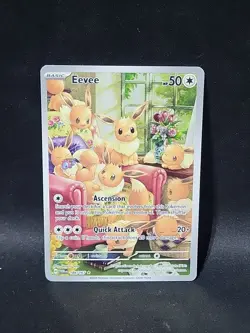 Eevee Illustration Rare SV06: Pokemon Twilight Masquerade 188/167 NM - Image 1