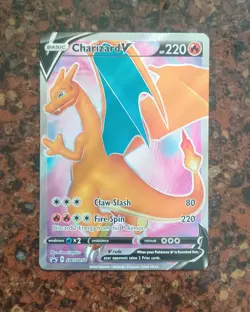 Charizard V SWSH050 Sword & Shield Promo Pokemon Tcg Nm-M Condition - Image 1