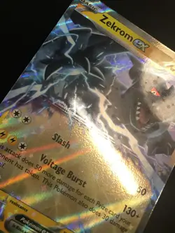 Pokemon TCG Zekrom EX 034/086 Double Rare Holo Scarlet & Violet Black Bolt NM - Image 2