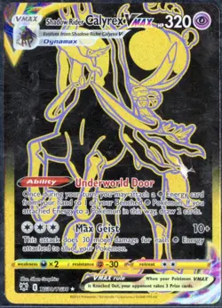 2022 Pokemon Shadow Rider Calyrex Vmax #TG30/TG30 - Image 1