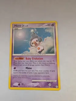 Pokemon TCG Mime Jr. 90/130 Diamond and Pearl Regular - Image 1
