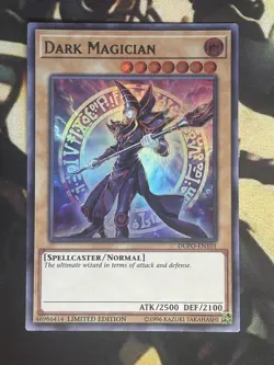 Yugioh: Dark Magician - Ultra Rare Holographic Limited Edition Alt Art Promo NM - Image 1