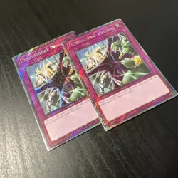 Dimensional Prison Platinum Secret Rare RA04-EN132 Yugioh x2 - Image 2