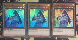 Yugioh: 3x Denko Sekka - DUDE-EN030 - Ultra Rare - 1st Edition - Playset NM - Image 1