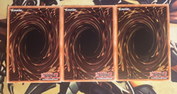 Yugioh: 3x Denko Sekka - DUDE-EN030 - Ultra Rare - 1st Edition - Playset NM - Image 2