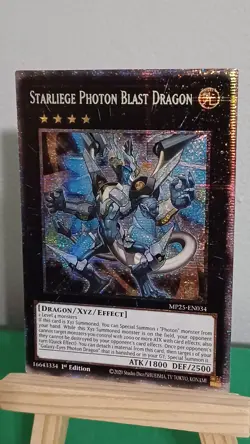 2025 Yugioh Starliege Photon Blast Dragon MP25-EN034 Ultra Rare Fresh Pull - Image 2