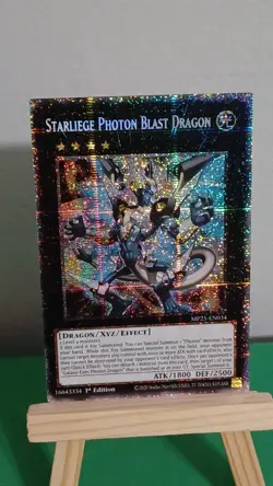 2025 Yugioh Starliege Photon Blast Dragon MP25-EN034 Ultra Rare Fresh Pull - Image 3