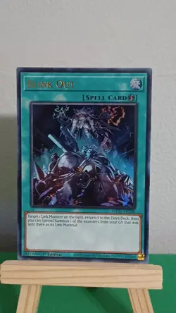 2025 Yugioh Blink Out Spell Card MP25-EN200 Ultra Rare Fresh Pull 1st Edition - Image 4