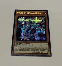 YuGiOh! Drytron Zeta Aldhibah - Prismatic Secret Rare 1st Edition NM -MP21-EN240 - Image 1