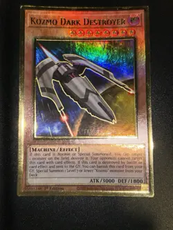Yugioh Kozmo Dark Destroyer MAGO-EN014 Gold Rare 1st Ed - Image 1