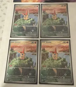 Pokemon Collection Lot Of 86 Promo Cards Illustration Rares, Cosmo Holos, V’s - Image 2