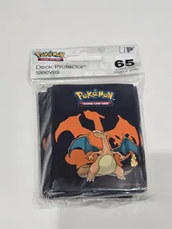 Pokemon TCG Charizard Card Sleeves 65 ct New - Image 1