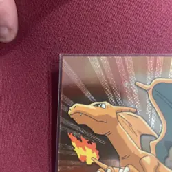 Charizard Holo Foil Topps TV Animation Pristine Pokemon Card #6 1999 - Image 3