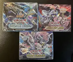 Yu-Gi-Oh Booster Box Lot of 3 1st Edition - Image 1