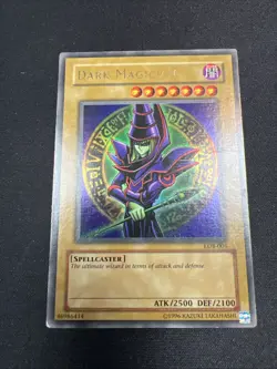 Yu-Gi-Oh! Dark Magician (HP) LOB-005 Legend Of Blue Eyes Original Print Ultra - Image 1