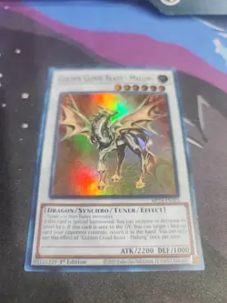 YuGiOh Golden Cloud Beast - Malong MP24-EN203 1st Edition Ultra Rare - Image 1