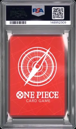 2023 ONE PIECE PROMOS SEALED BATTLE VOL.1-LIVE ACTION #P MONKEY D. LUFFY PSA 10 - Image 2