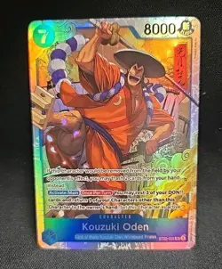 One Piece Starter Deck 22 Super Rare Kouzuki Oden ST22 - 005 - Image 1