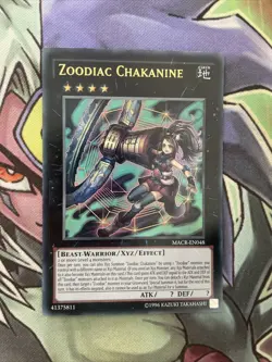 MACR-EN048 Zoodiac Chakanine Ultra Rare Unlimited Edition NM Yugioh Card - Image 1