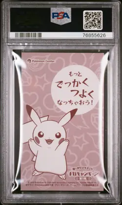 PSA 9 Mega Charizard Y Poncho-Wearing Pikachu MC Business Card Pokemon Japanese - Image 2