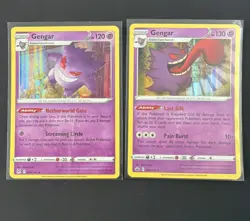 GENGAR HOLOS 2x NM 066/196 & 057/198 2 Card Lot POKEMON - Image 1
