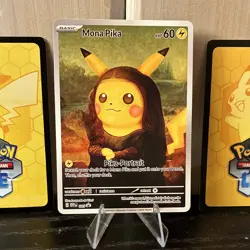 Pokemon TCG Mona Pika 083 Promo Card Regular English Basic 60HP - Image 1