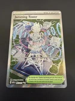 Jamming Tower 261/217 | Ascended Heroes | Ultra Rare Trainer Card | NM - Image 1