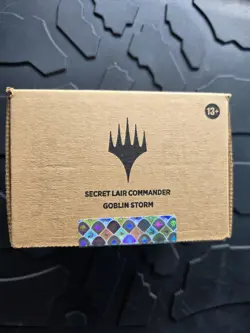 Magic The Gathering Secret Lair Commander Deck: Goblin Storm SEALED - Image 1