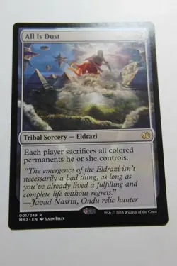 MTG All Is Dust x1- -Modern Masters 2015-Lightly Played - Image 1