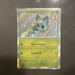 Sprigatito 076 Sv: Scarlet & Violet Promo Cards Holo Near Mint Fast Shipping - Image 1
