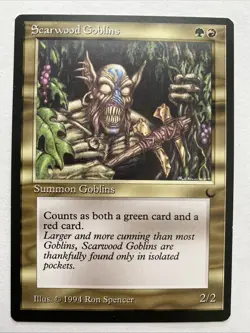 Scarwood Goblins (094) The Dark DRK MTG Magic LP - Image 1