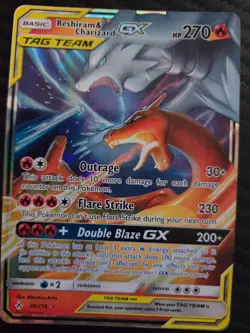 Reshiram & Charizard GX 20/214 Unbroken Bonds TAG TEAM GX Ultra Rare Holo - Image 1